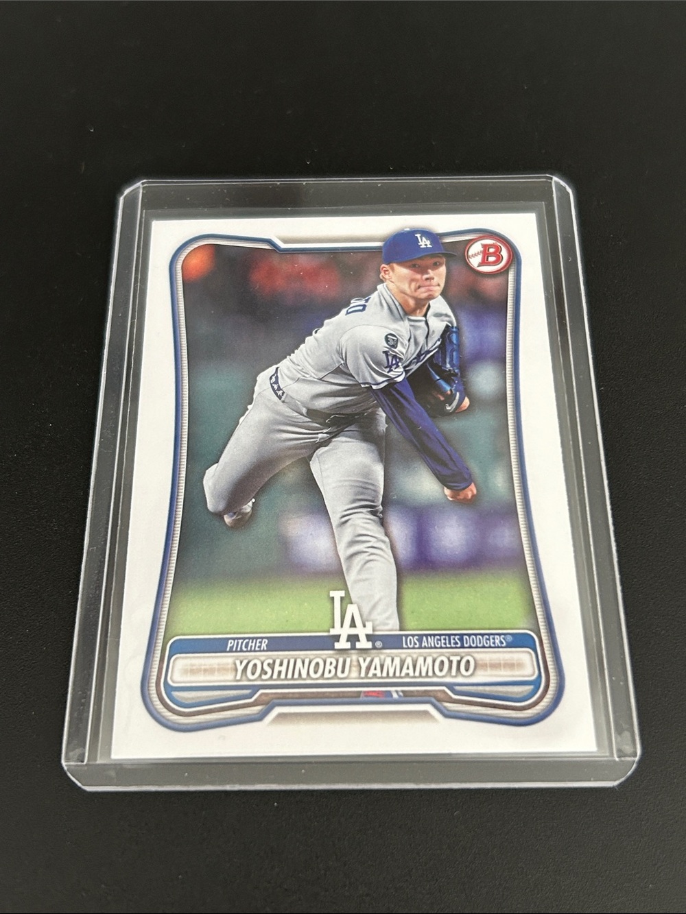 2026 Bowman LA Dodgers Yoshinobu Yamamoto Baseball Card